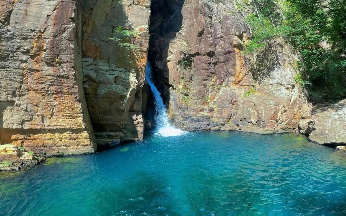Cachoeira do pacote Kilombola — Cavalcante